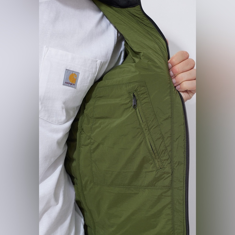 Carhartt LWD Men's Relaxed Fit Stretch Insulated Jacket Chive Color 3XL NWT - Picture 2 of 9